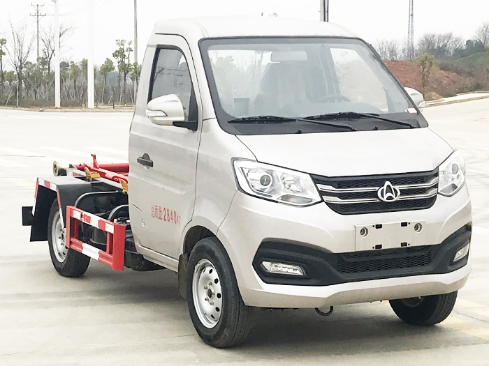 HDW5031ZXXS6車(chē)廂可卸式垃圾車(chē)(重慶長(zhǎng)安-后單輪型)