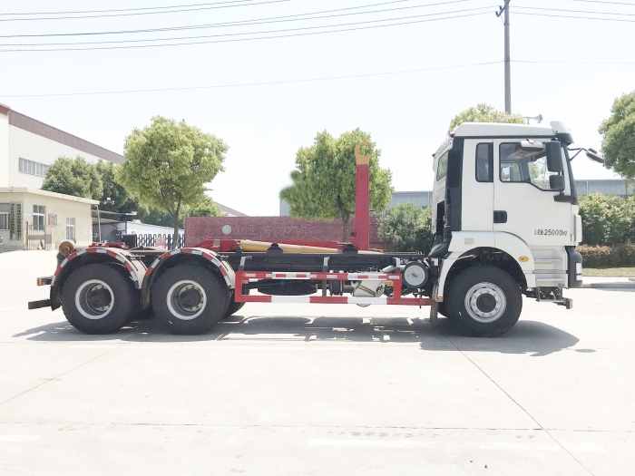 HDW5256ZXXSX6車(chē)廂可卸式垃圾車(chē)（陜汽軒德X3）20T