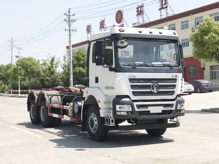 HDW5256ZXXSX6車(chē)廂可卸式垃圾車(chē)（陜汽軒德X3）20T