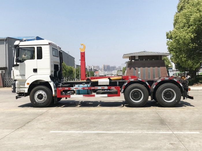 HDW5256ZXXSX6車(chē)廂可卸式垃圾車(chē)（陜汽軒德X3）20T