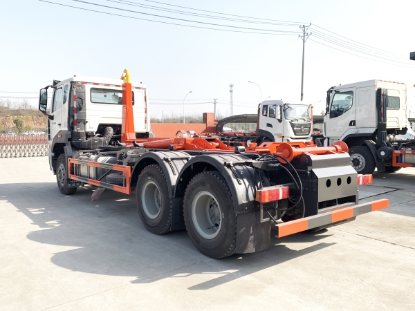 5252ZXXZZ6車(chē)廂可卸式垃圾車(chē)(重汽HOWO)20T