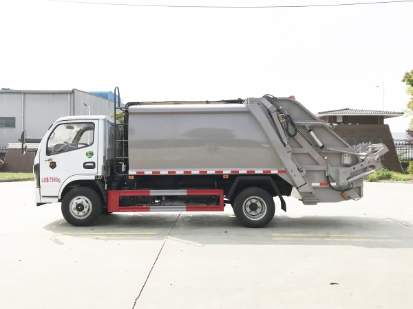 HDW5076ZYSE6型壓縮式垃圾車(東風(fēng)多利卡）6m3