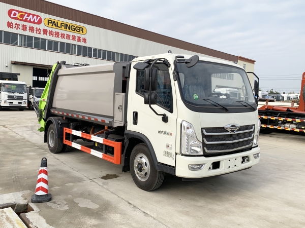 HDW5086ZYSB6型壓縮式垃圾車（福田時(shí)代領(lǐng)航）6m3