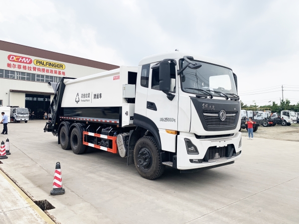 HDW5251ZYSD6型壓縮式垃圾車(東風(fēng)天龍)18m3