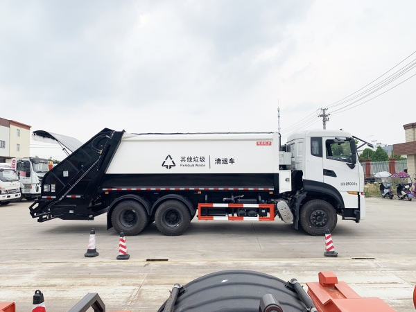 HDW5251ZYSD6型壓縮式垃圾車(東風(fēng)天龍)18m3